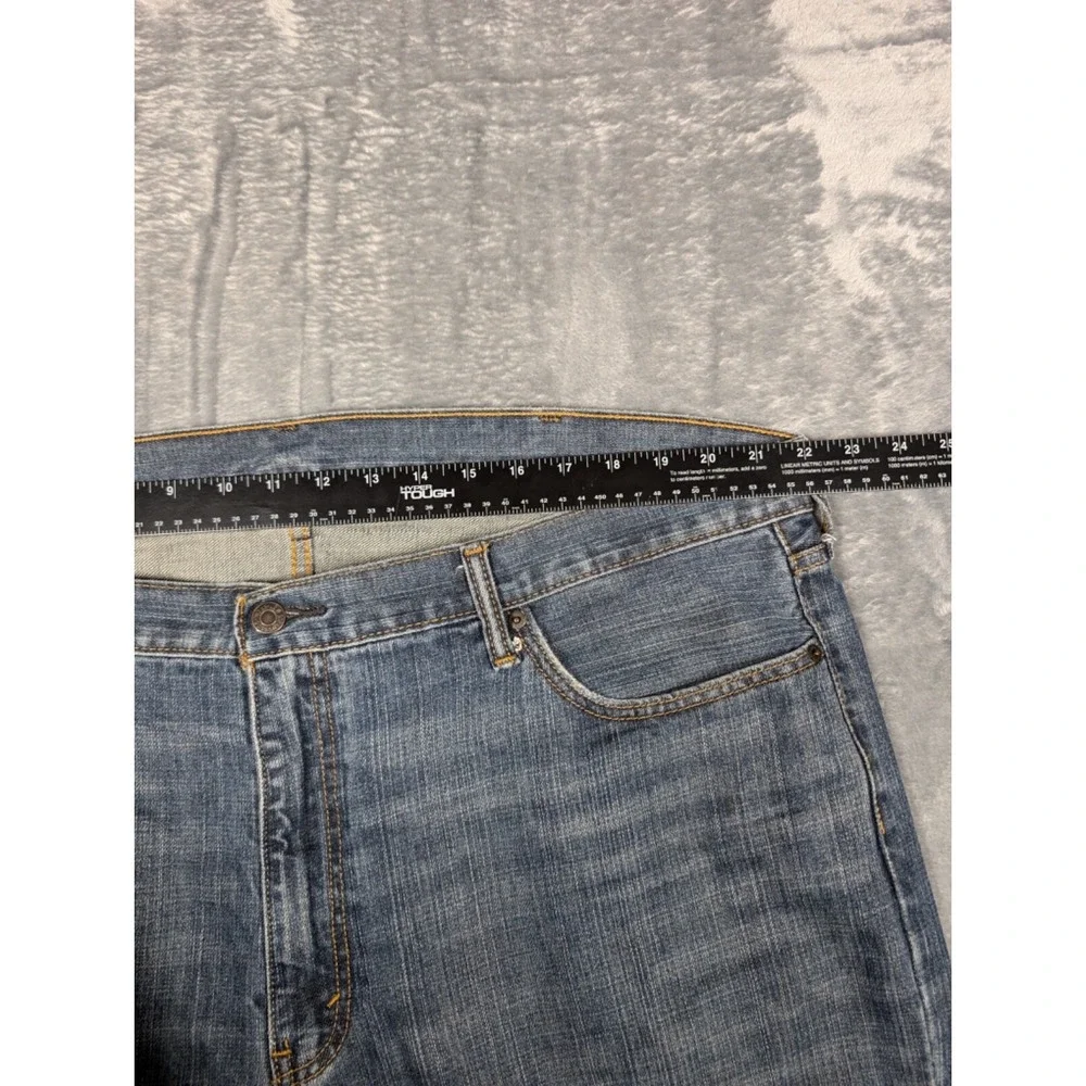 Levis 559 Mens Relaxed Straight Fit Blue Med Wash Jeans Sz 42x30